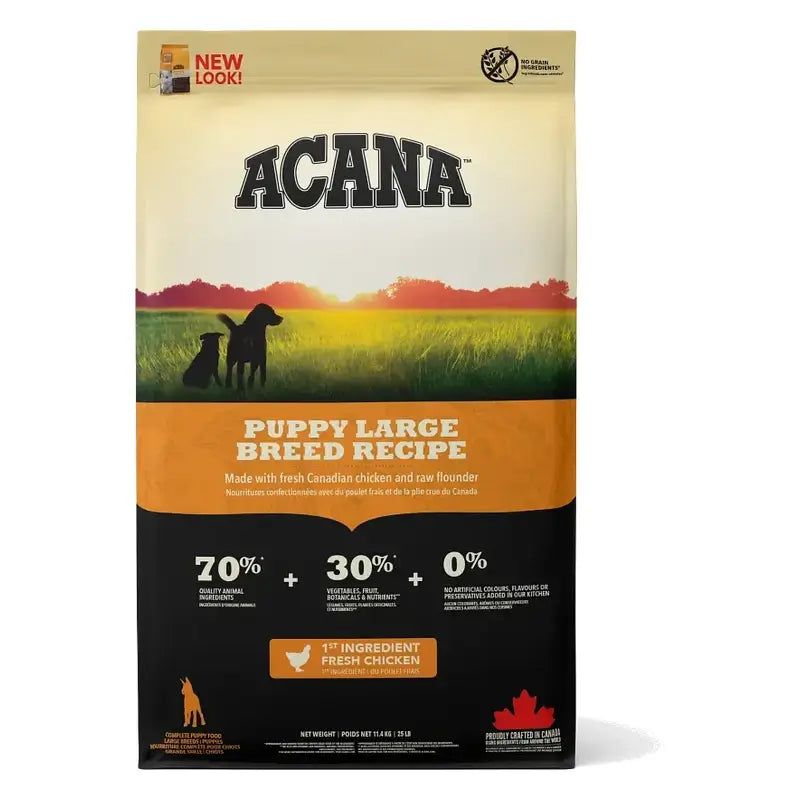 Acana Canine Puppy Heritage – veľké plemená, 11,4 kg, krmivo pre psov