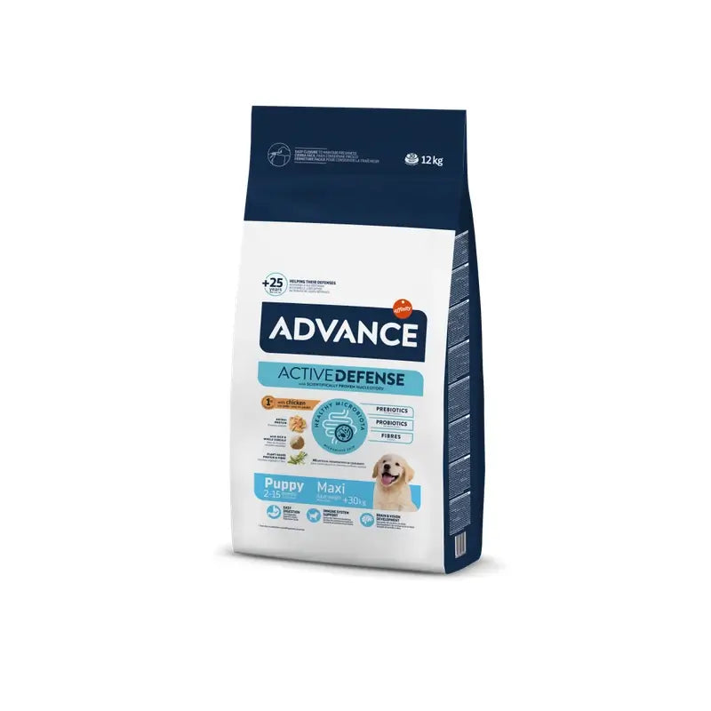Advance Canine Puppy Maxi Kurča a ryža 12 kg, krmivo pre psov