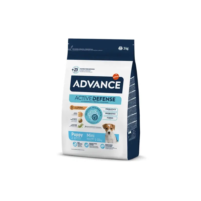 Advance Canine Puppy Mini Kurča a ryža 3 kg, krmivo pre psov