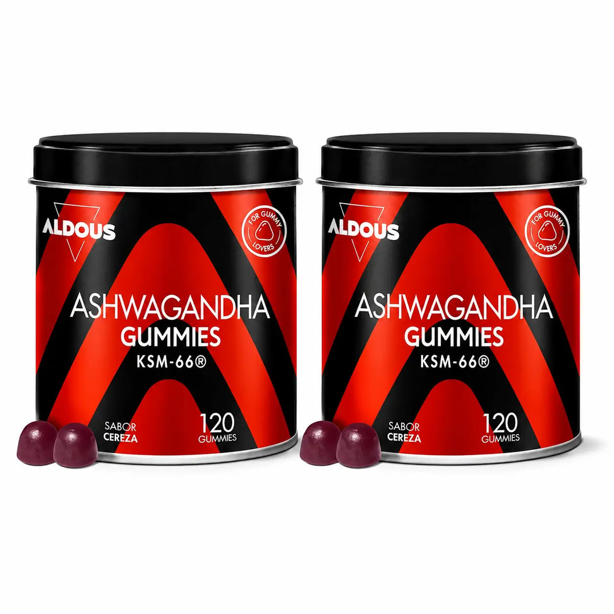 Aldous Bio Ashwagandha Ksm-66, 120 želé, balenie po 2 ks