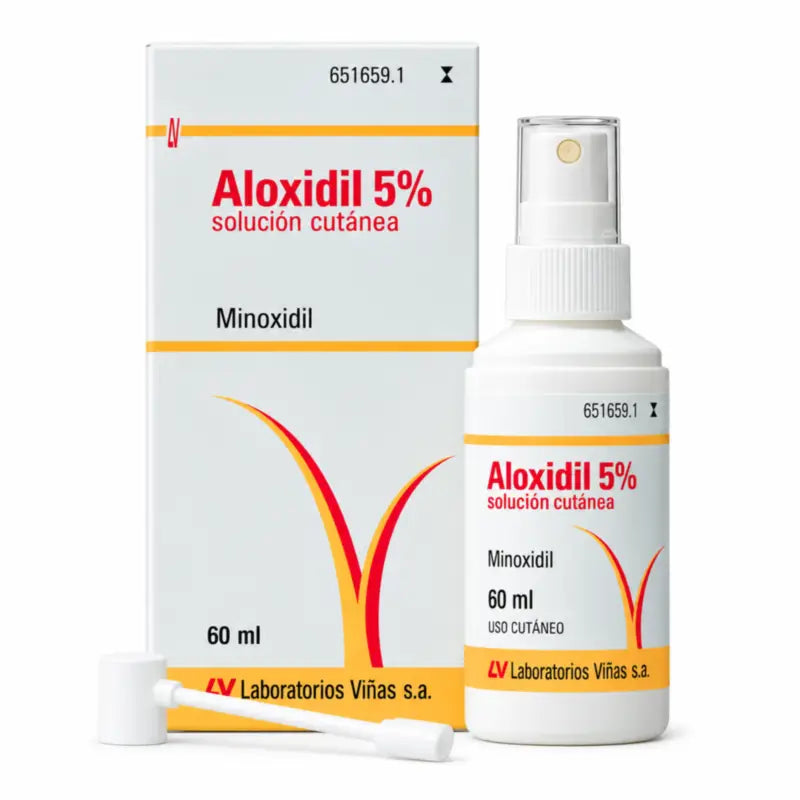 Aloxidil 50 mg/ml Minoxidil – kožný roztok, 1 fľaša, 60 ml