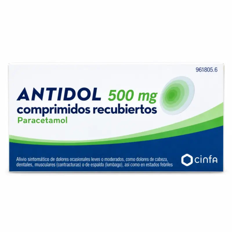 Antidol 500 mg, 20 obalených tabliet
