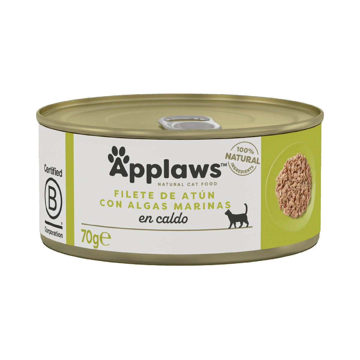 Applaws Cat – konzerva s tuniakom a morskými riasami, 24 × 70 g