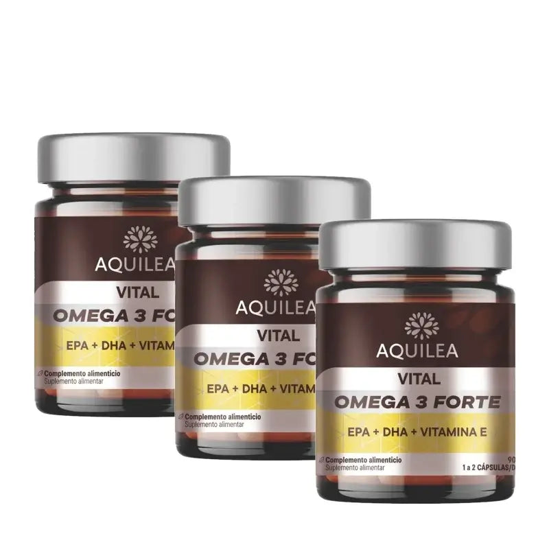 Aquilea Vital Omega 3, 90 kapsúl, balenie po 3
