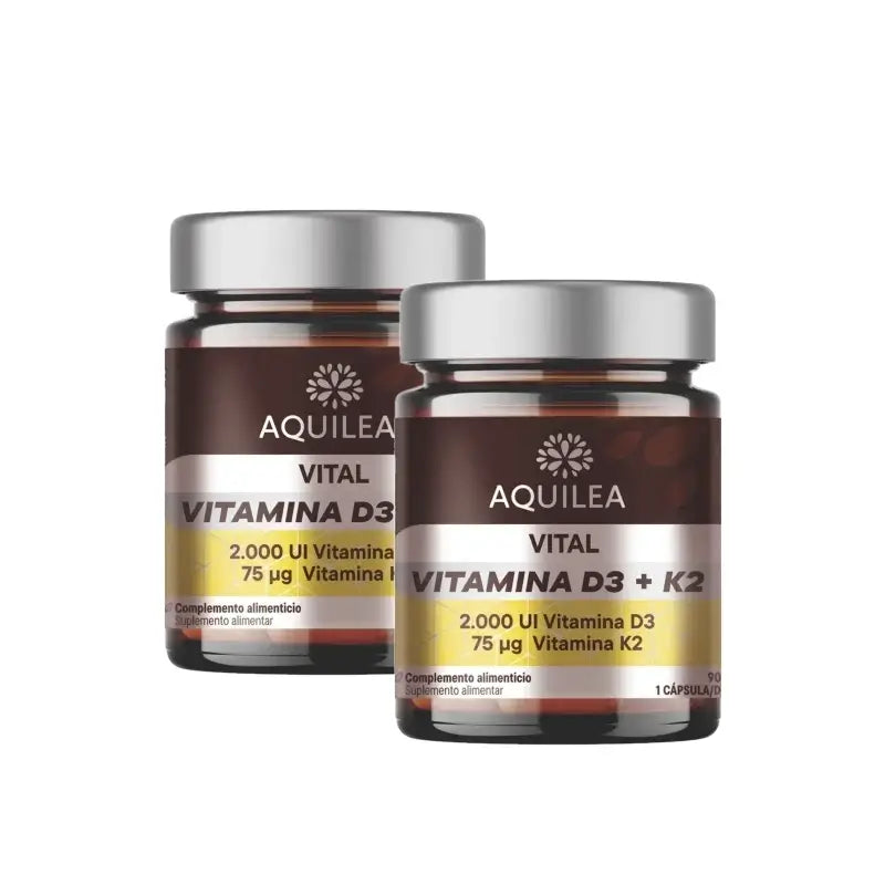 Aquilea Vital Vit D3+K2, 90 kapsúl, balenie po 2