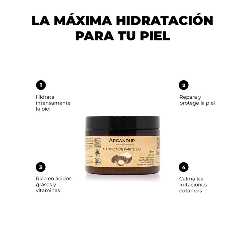 Arganour Telo – bambucké maslo, 150 ml