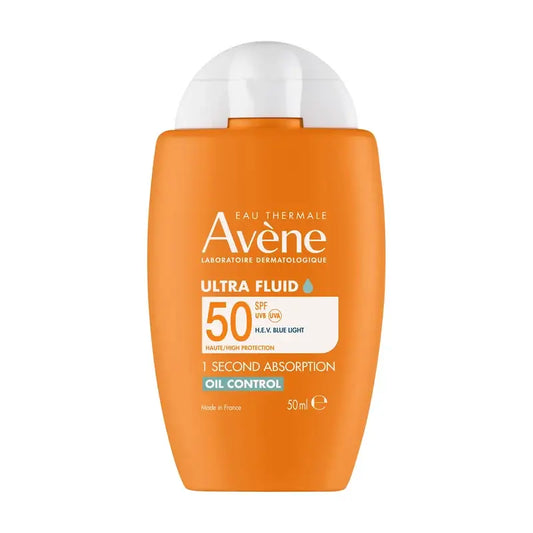 Avène Ultra Fluido Oil Control SPF 50+, mastná pleť, 50 ml