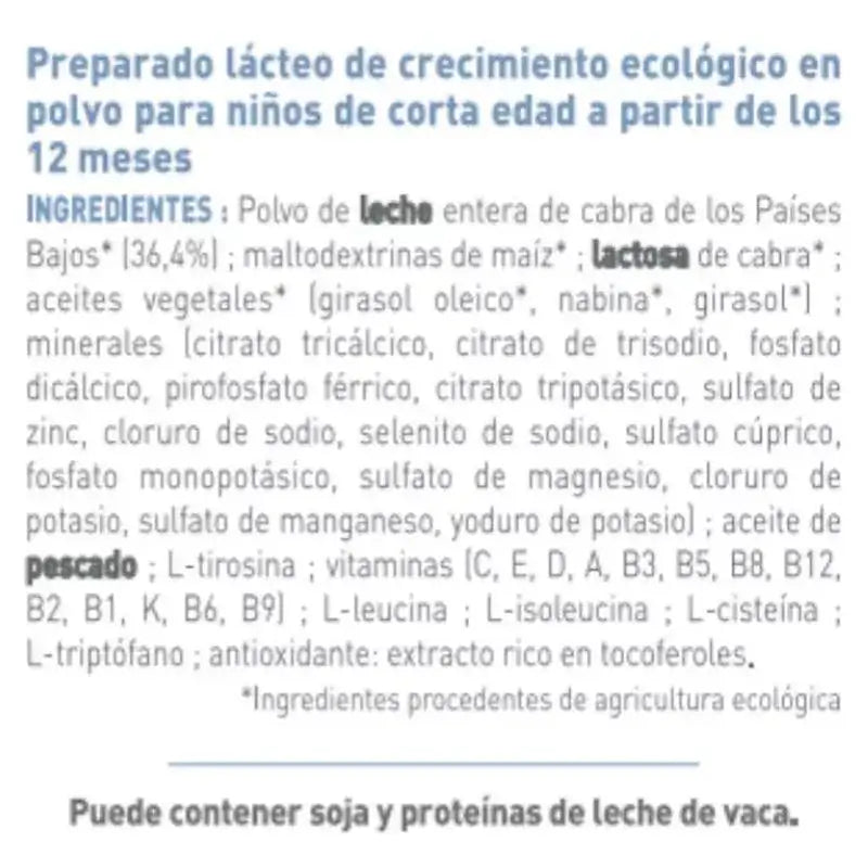 Babybio Caprea 3 Kozie mlieko 12–36 mesiacov, balenie 8 × 800 g