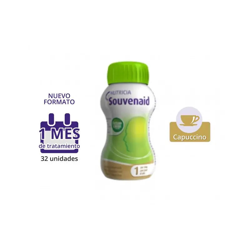 Nutricia Souvenaid Smoothies Cappuccino Flavour, 32 units x 125 ml