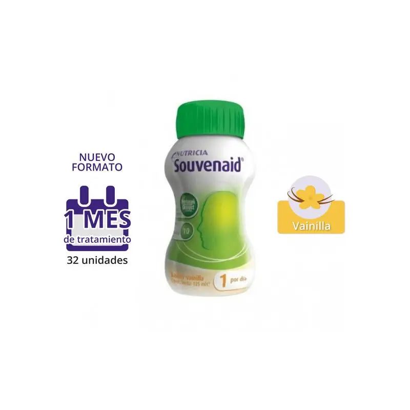 Nutricia Souvenaid Smoothies Vanilla Flavour, 32 units x 125 ml