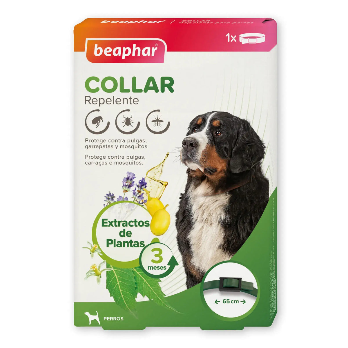 Beaphar Obojok Bio Band s repelentom pre psov, 65 cm