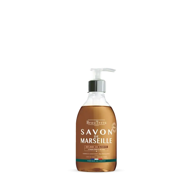 Beauterra Shea Butter Marseille Soap , 300 ml