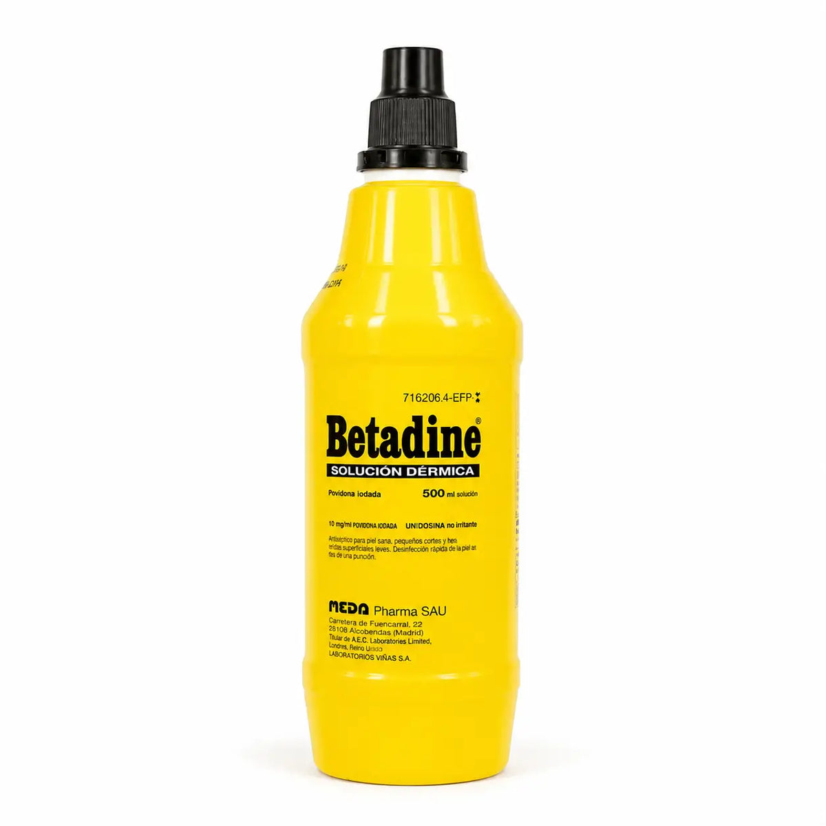 Betadine – topický roztok, fľaša 500 ml