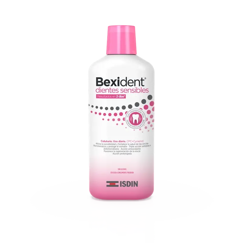 Isdin Bexident Ústna voda pre citlivé zuby 500 ml