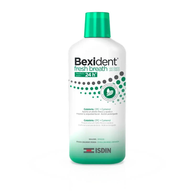 Isdin Bexident Svieži dych – ústna voda 500 ml