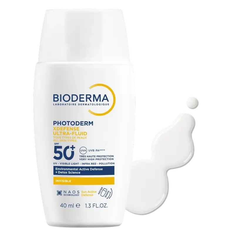 Bioderma Photoderm Xdefense Ultra-Fluid SPF 50+ Invisible, 40 ml