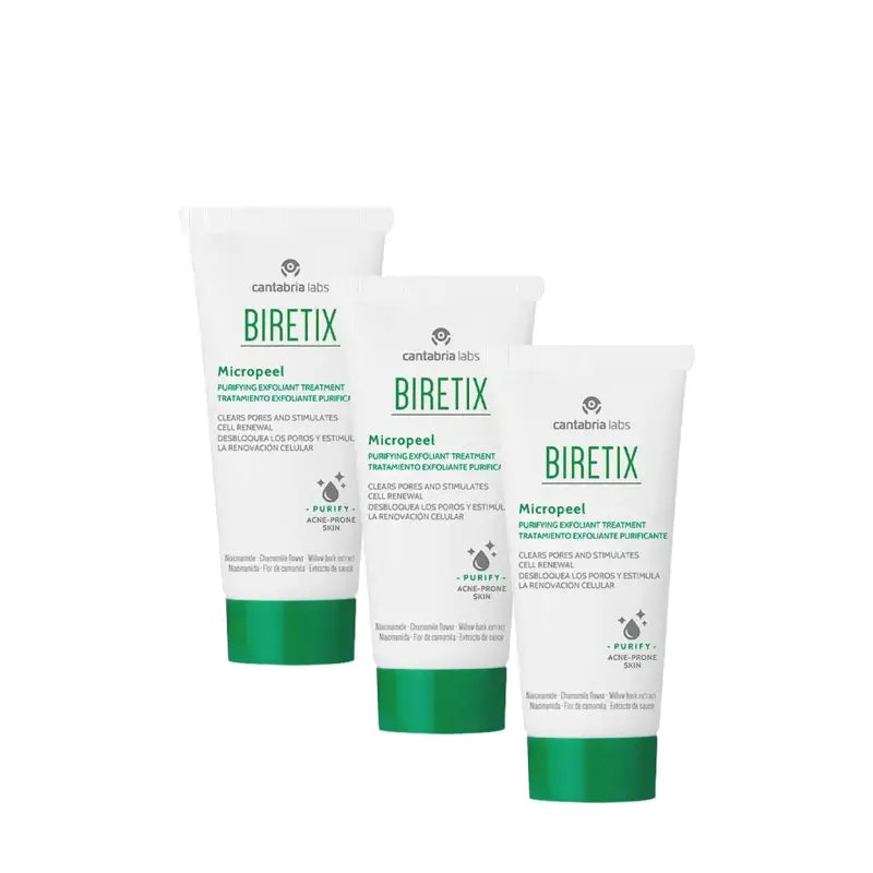 BIRETIX Micropeel balenie 3 x 50 ml