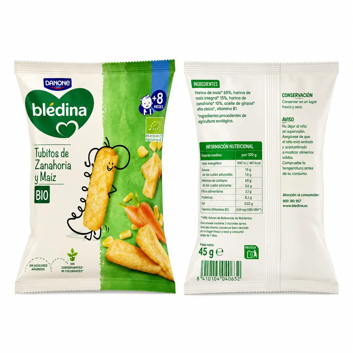 Bledina Bio Mini sušienky 30 g