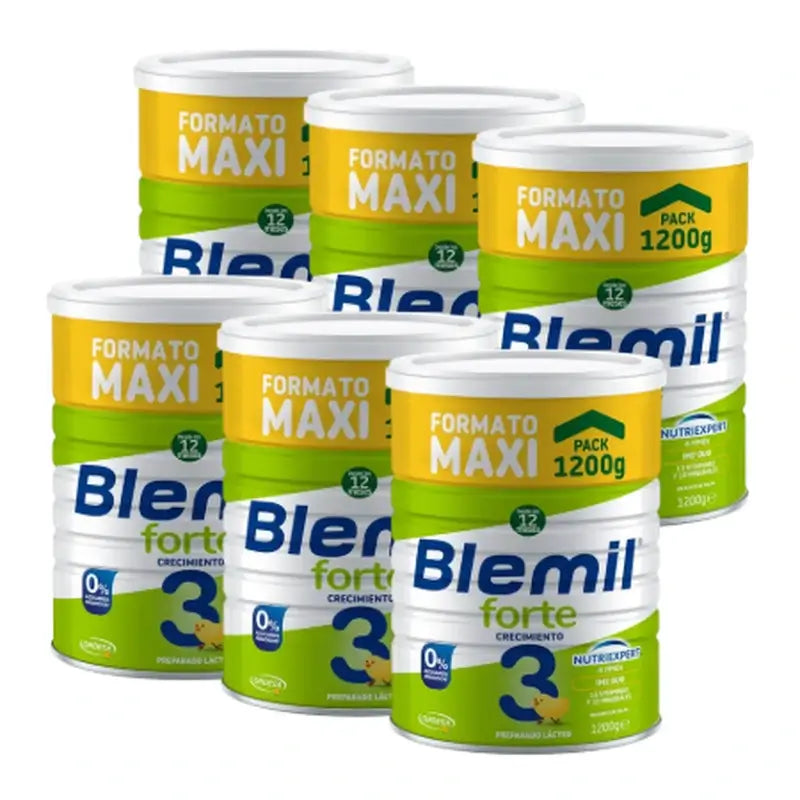 Blemil 3 Forte 800 + 400 zadarmo, 6 × 1200 gramov