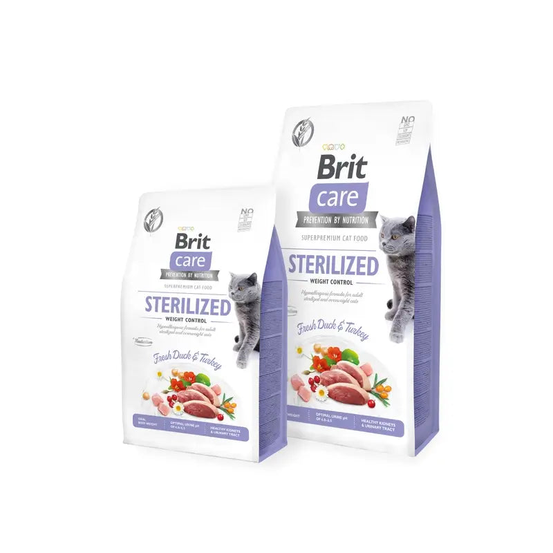 Brit Care Cat Grain Free Sterilized, hmotnosť 400 gramov