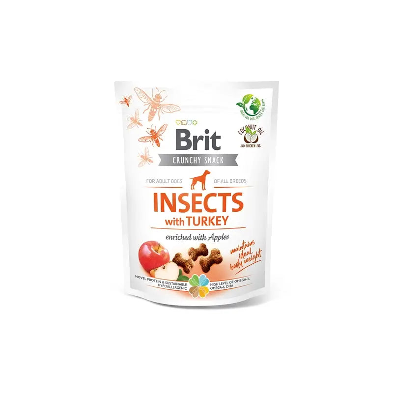 Brit Care Dog Crunchy – Hmyz a morka 6x200 g