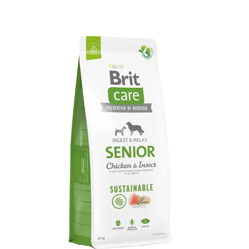 Brit Care Dog Sust – Senior Kurča 12 kg