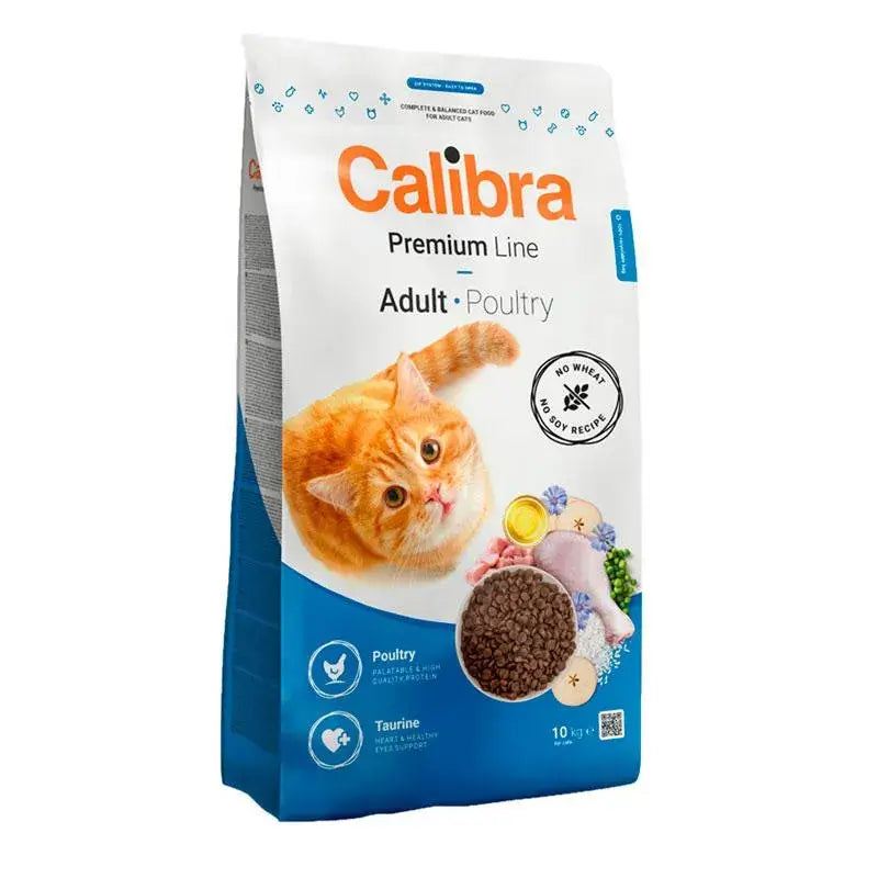 Calibra Cat Premium pre dospelé mačky – hydinové mäso, 2 kg