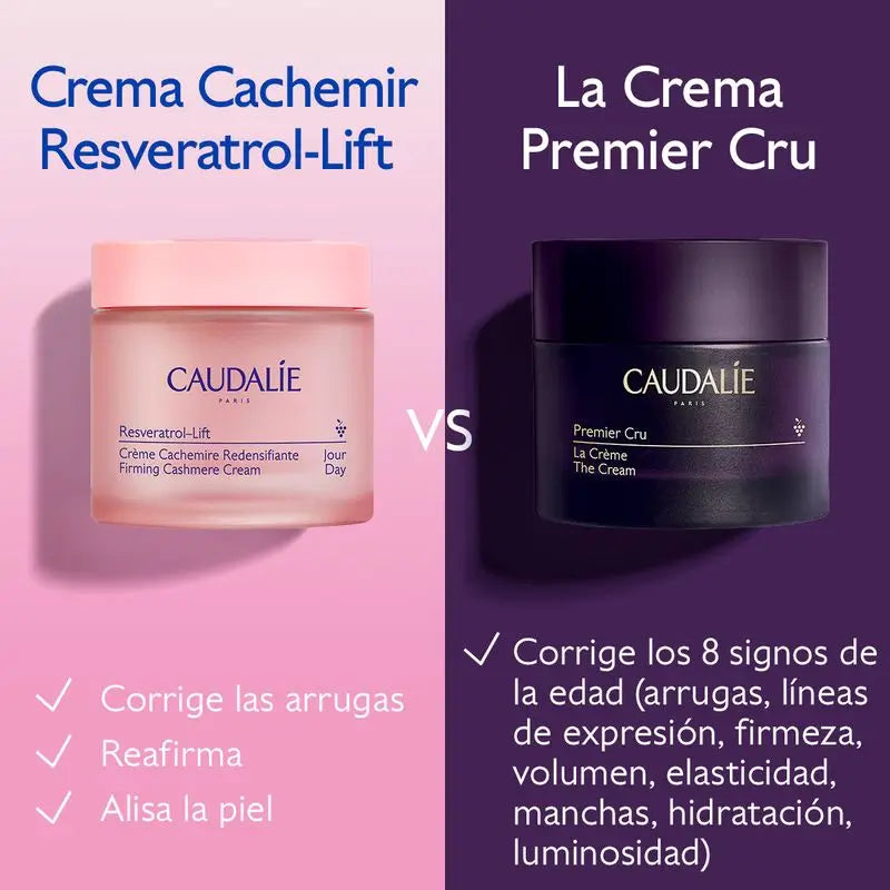 Caudalie Resveratrol-Lift Krém Cashmere – náplň, 50 ml