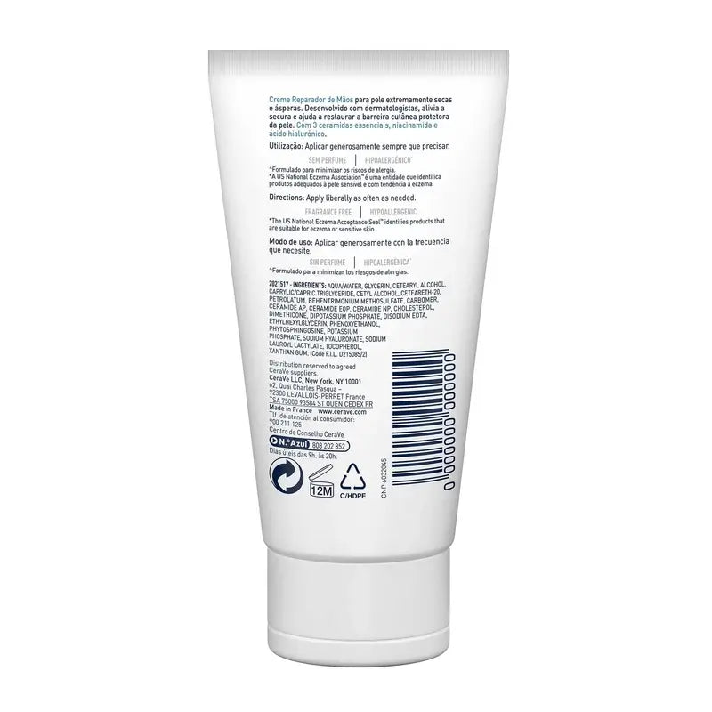 CeraVe Regeneračný krém na ruky, 50 ml