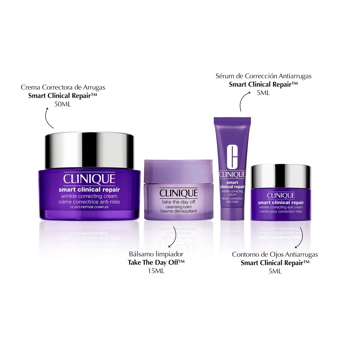 Sada Clinique Smart – protivráskový krém 50 ml