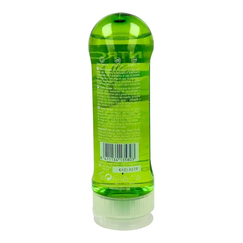 Control Exotic Escape Hydratačný masážny gél 200 ml