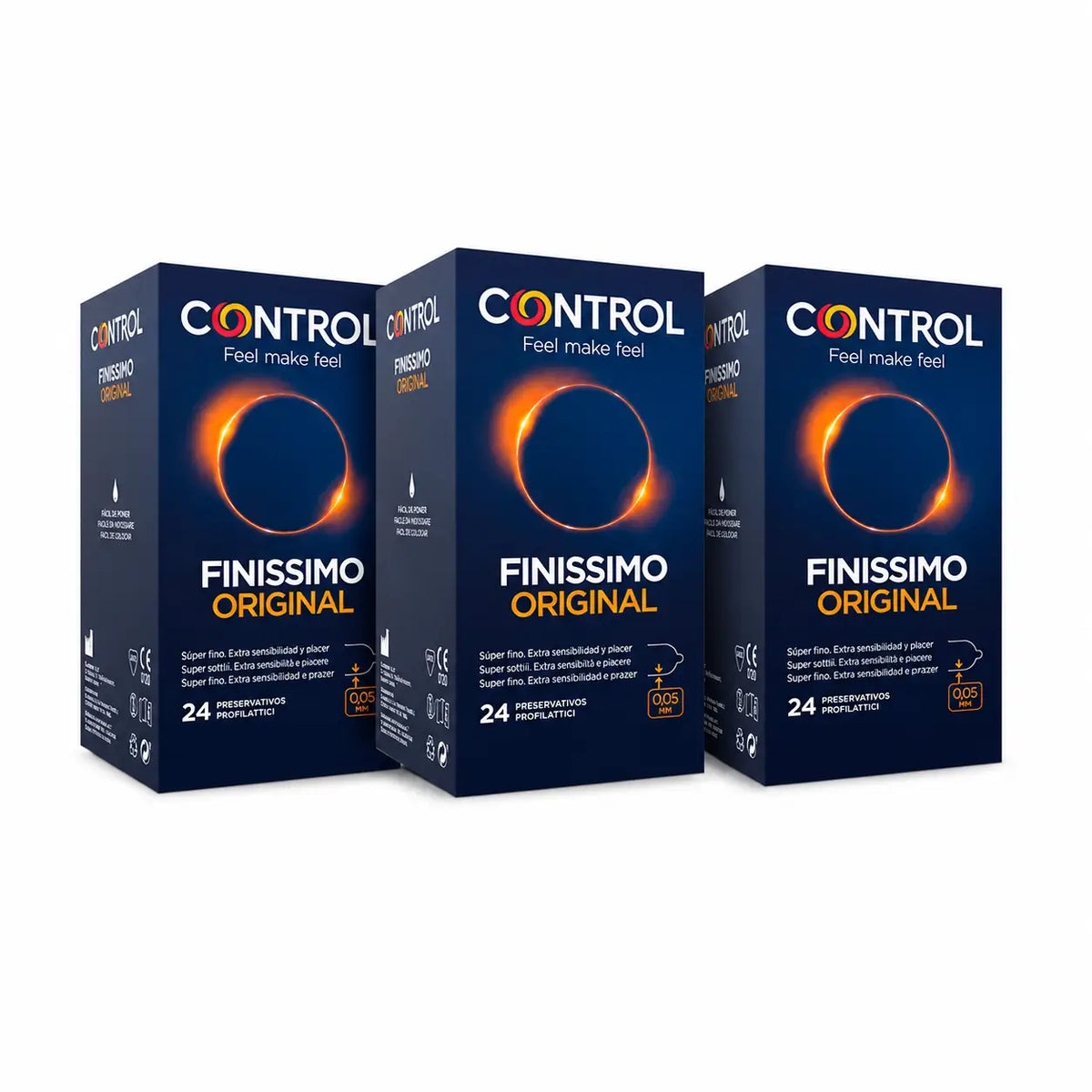 Control Finissimo Original, 24 kusov, balenie po 3