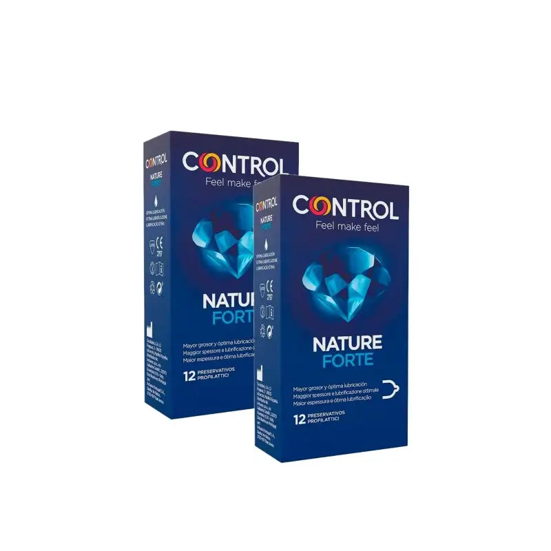 Control Nature Forte Condoms, 12-pack, pack of 2