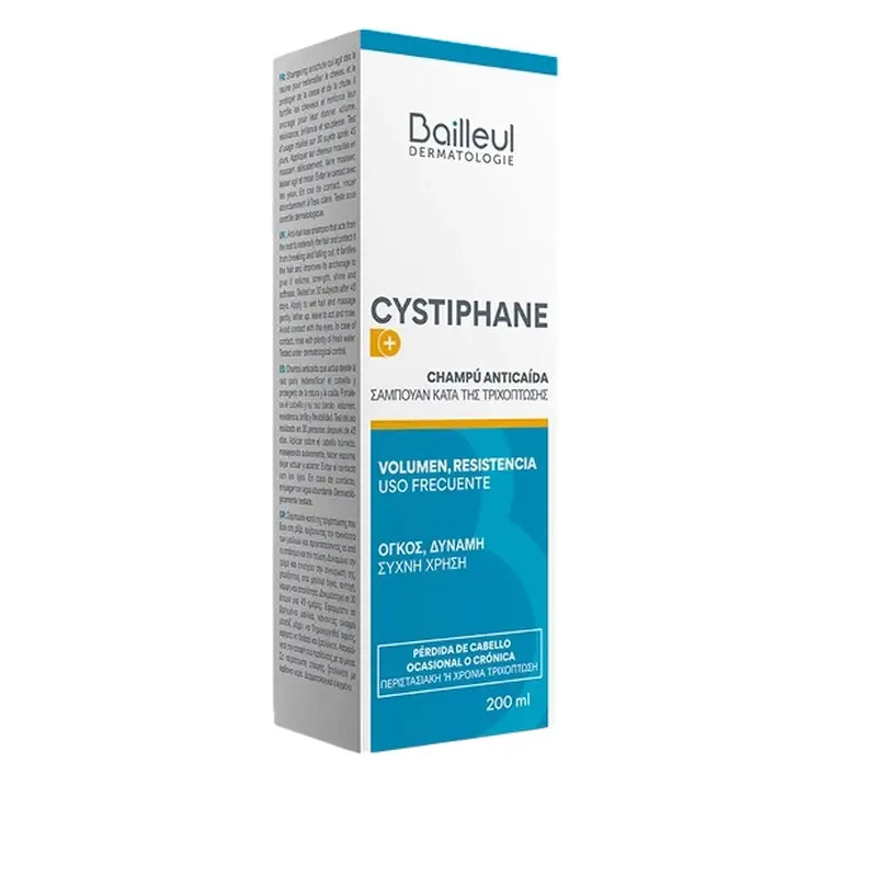 CYSTIPHANE Biorga šampón proti vypadávaniu vlasov 200 ml