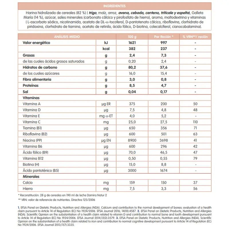Damira Multizrnné s sušienkou, 600 g