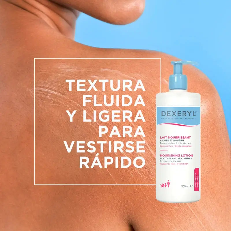 Dexeryl Výživný telový hydratačný krém 500 ml