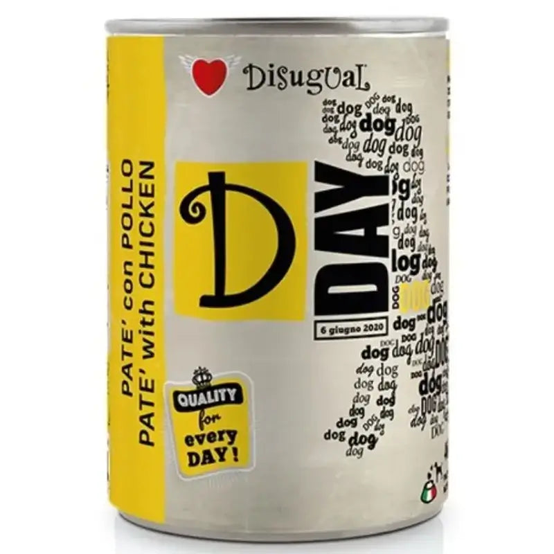 Disugual D-Day Dog Kuracie mäso 6 x 400 g