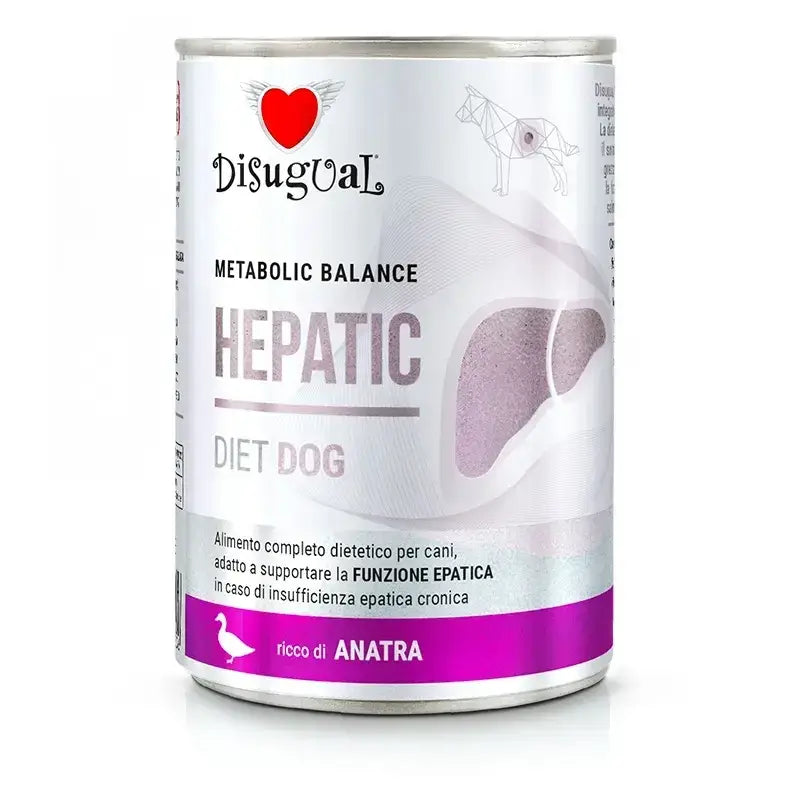 Disugual Diet Dog Hepatic Kachna 6 × 400 g