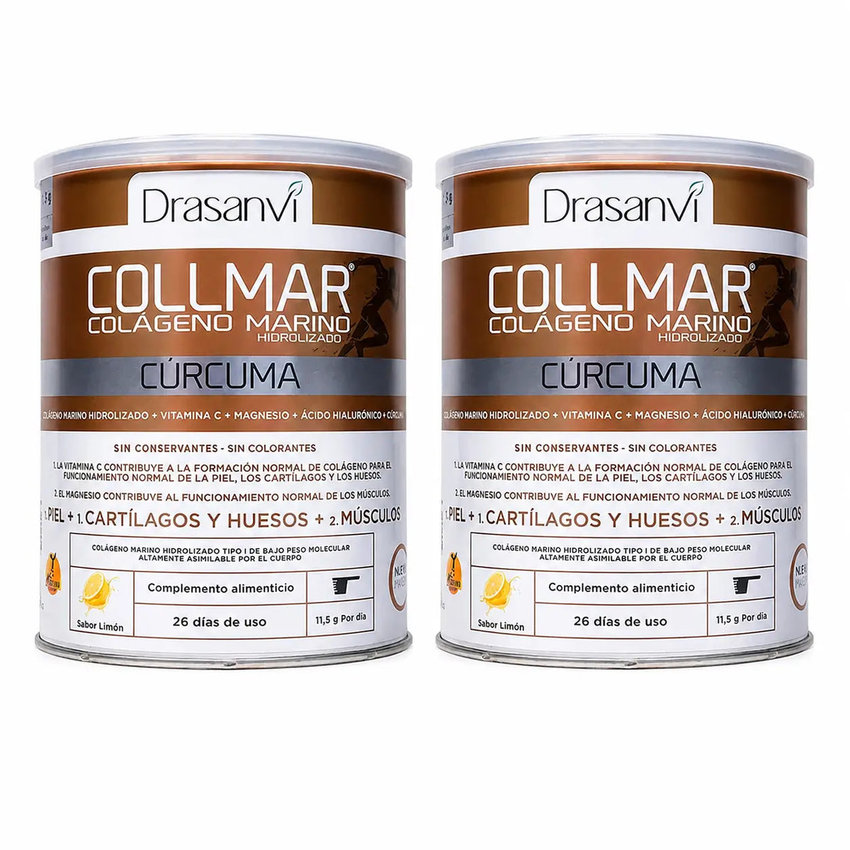 Drasanvi Collmar Horčík, kurkuma, citrón – balenie 2 x 300 g