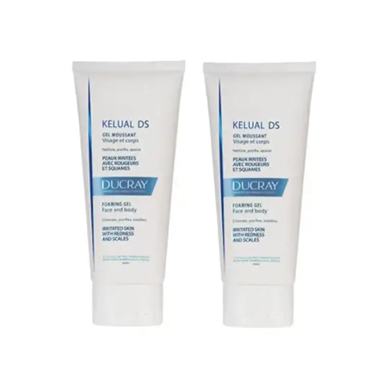 Ducray Kelual Ds čistiaci gél, 2 × 200 ml