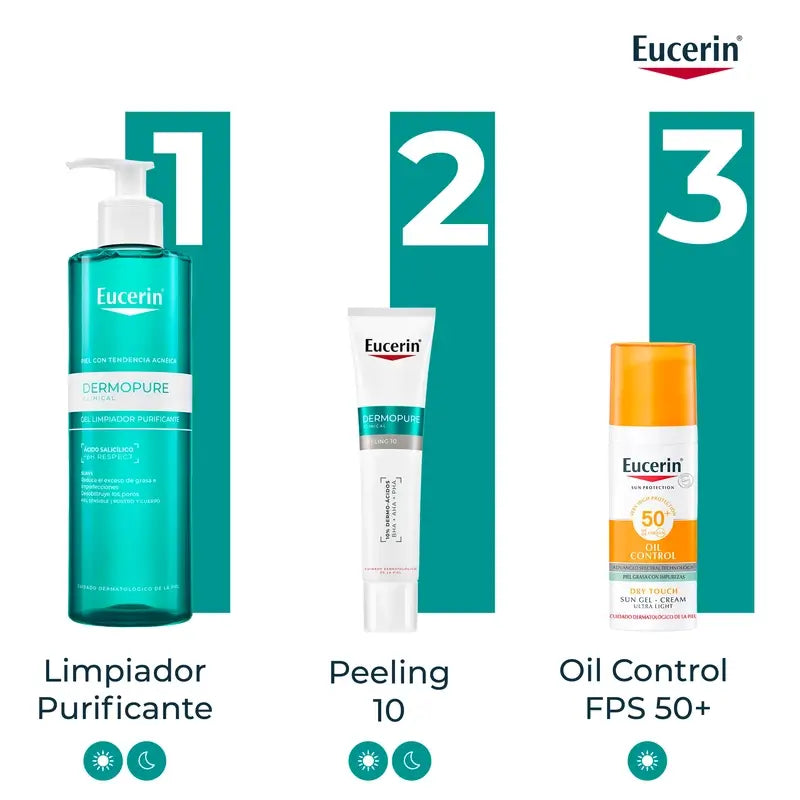 Eucerin Dermopure Peeling s 10 % hydroxykyselinami, 40 ml