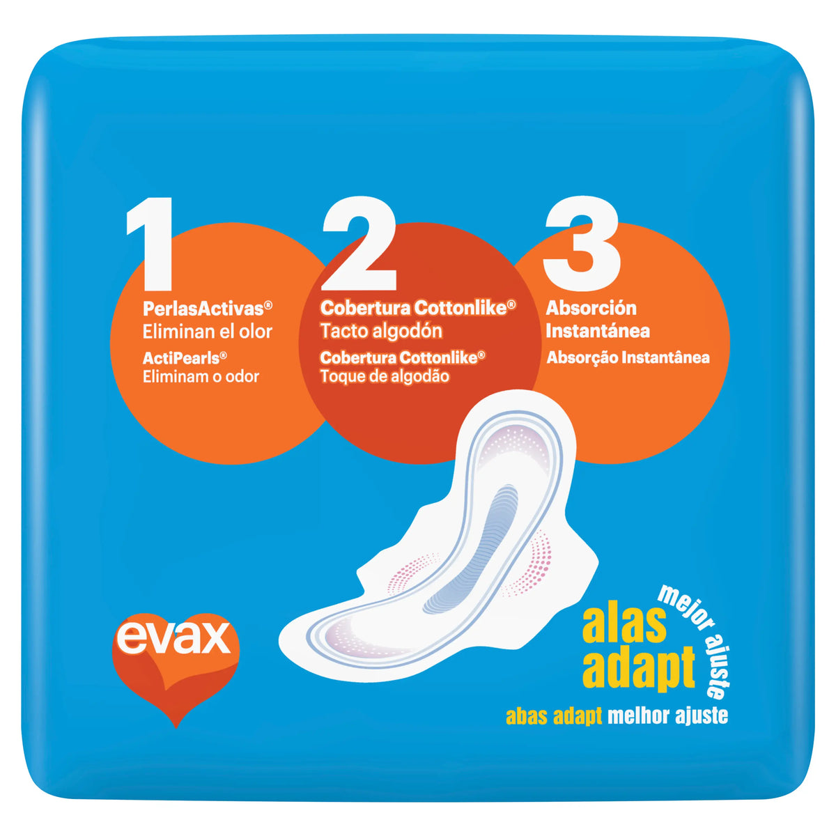 Evax Cottonlike vložky Super s krídelkami, 14 kusov