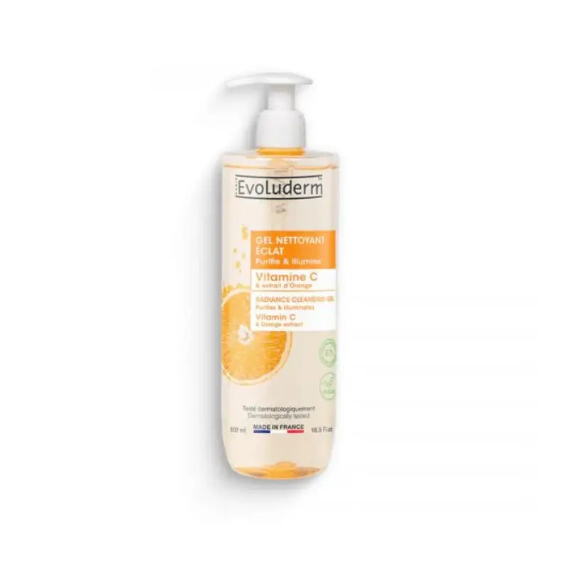 Evoluderm Čistiaci gél s vitamínom C, 500 ml