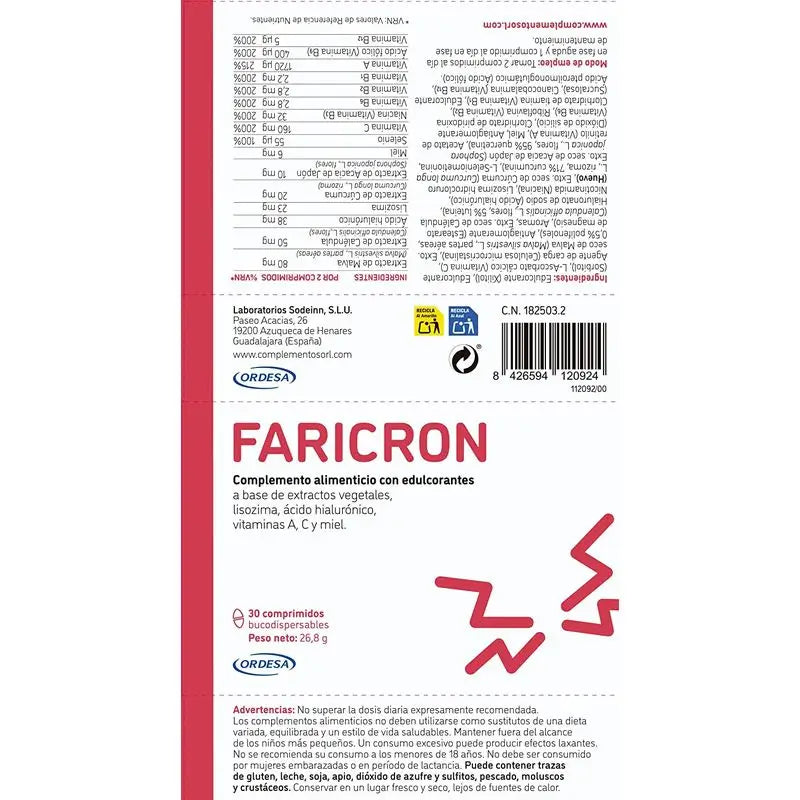 Faricron 30 tabliet