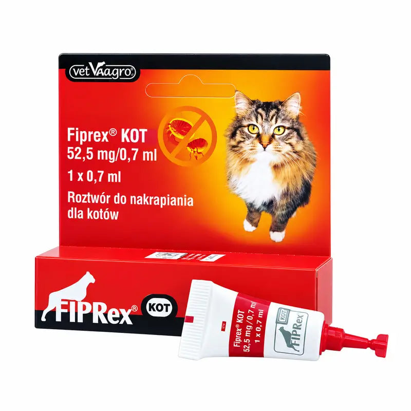 Chemický prípravok Fiprex Cat, 12 pipiet