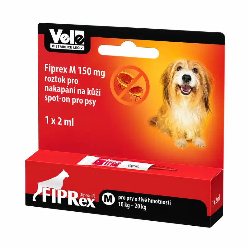 Chemical Fiprex M (psy 10–20 kg), 12 pipiet