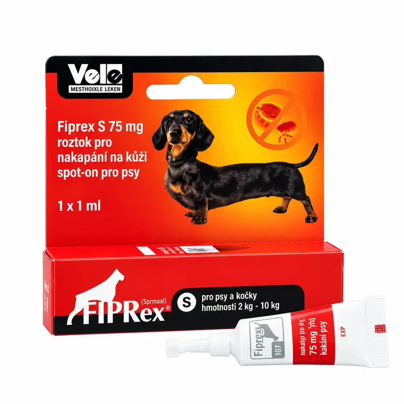 Chemical Fiprex S (psy do 10 kg), 12 pipiet