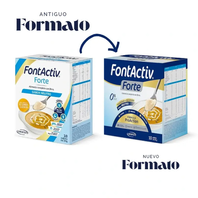 FontActiv Forte Neutro, 10 × 30 g