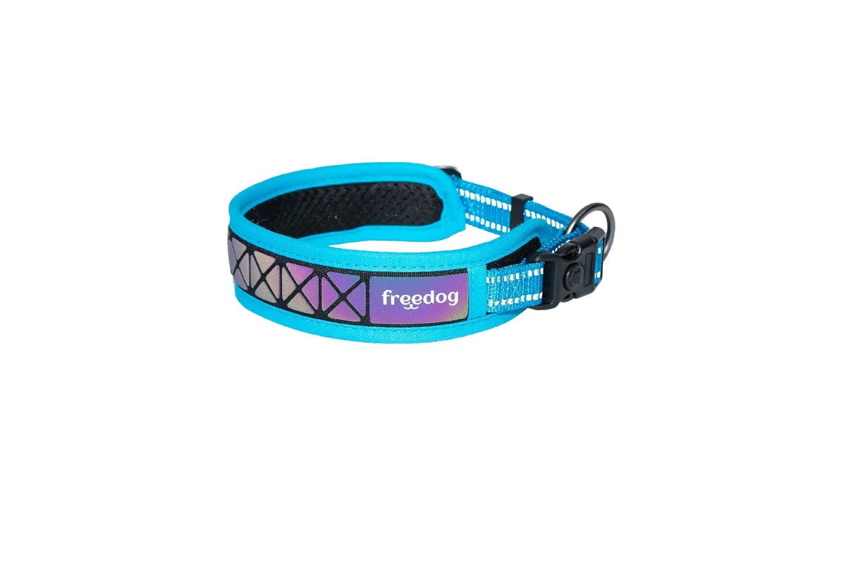 Obojok Freedog Boreal modrý Capri, 15 mm, 30/42 cm