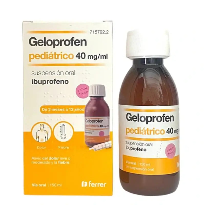 Geloprofen Paediatric 40 Mg/ Ml 1 Bottle, 15 ml